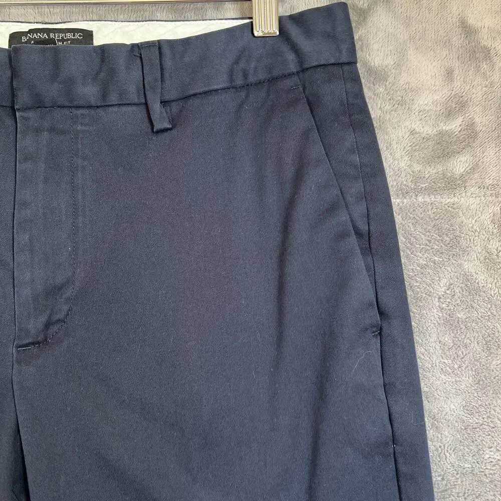 Banana Republic Navy Chinos - Picture 4 of 12
